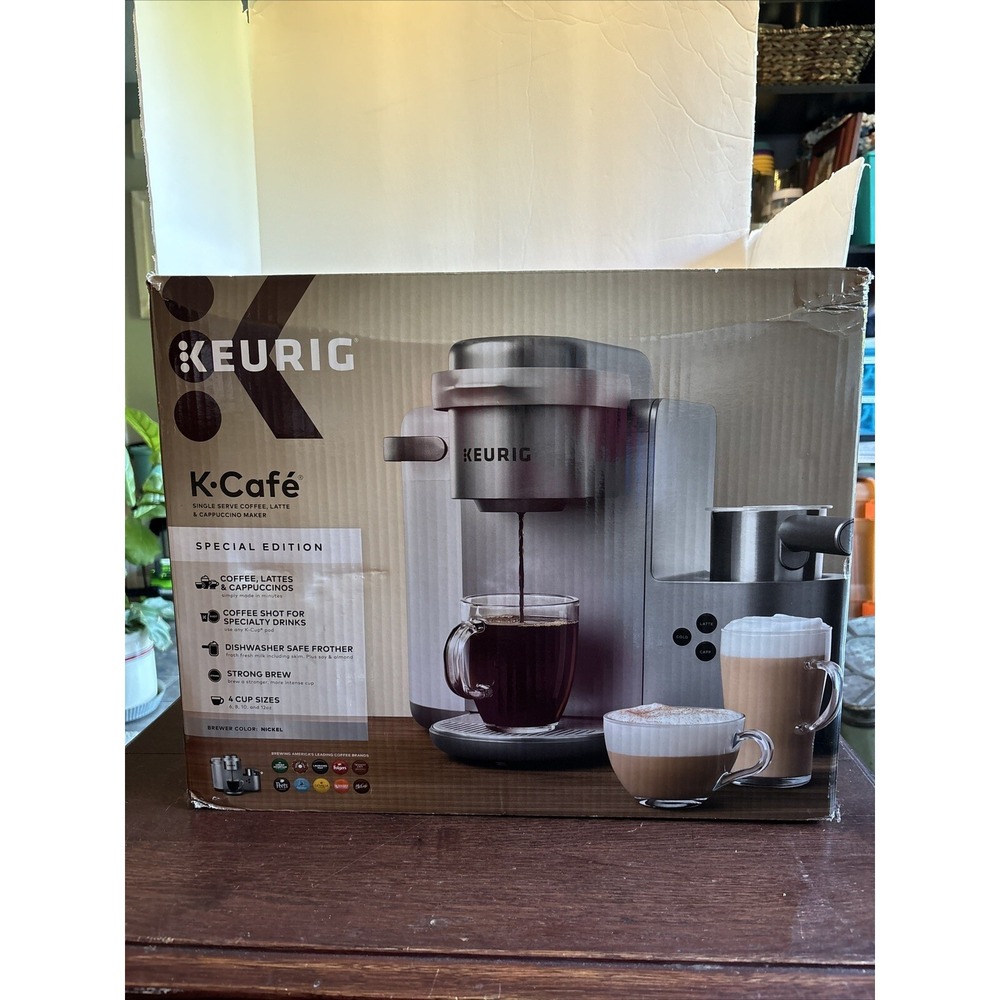 Keurig K-Cafe K84 Special Edition Single Serve Pod Coffee Latte Cappuccino Maker